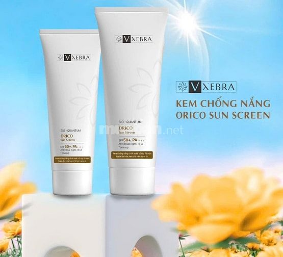 Mỹ phẩm Vxebra kem chống nắng orico sun screen 