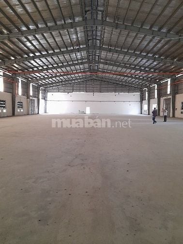 Kho xưởng cho thuê khu công nghiệp quận 12 , DT: 4,500m2 , giá 290tr/t