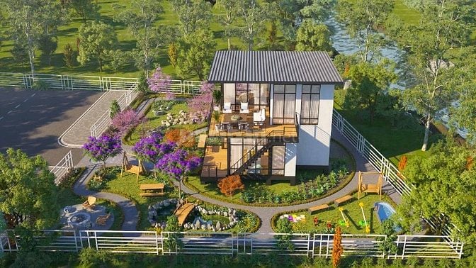 Bán nhà trung tâm thành phố Bảo Lộc, Lộc Tiến
