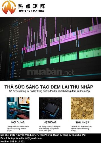 Công cụ sản xuất video short của nền tảng Hotspo Matrix