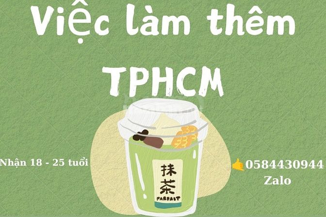 Việc làm tại TPHCM part time full time 