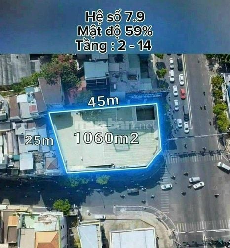 Siêu khan hiếm! 1000m2 Nhà góc 2 Mặt tiền Nguyễn Văn Trỗi. 