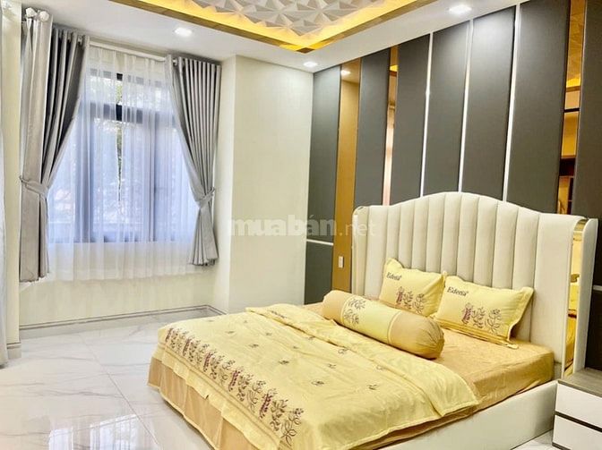 Nhà mới đúc cao cấp, KDC Phú Mỹ-Phạm Hữu Lầu Q.7, 5 x 18m, 4 tầng.