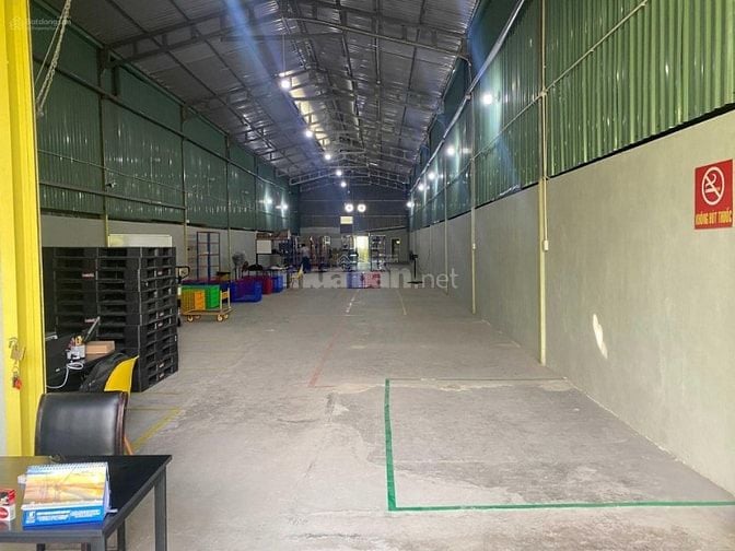 Kho xưởng cho thuê , khu lê thị riêng quận 12 , DT: 500m2 , có PCCC