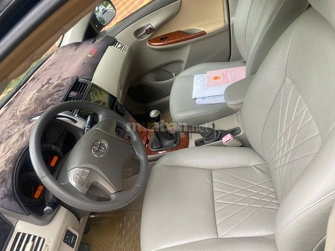 Đổi xe 7 chổ bán Corolla Altis số sàn 1 chủ mua mới đời 2008