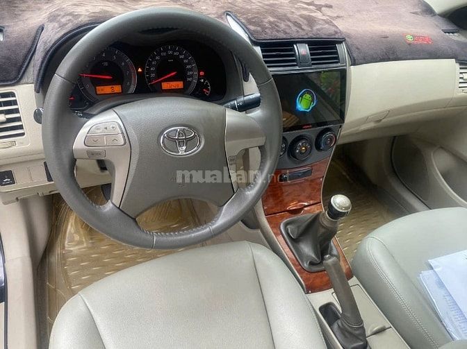 Đổi xe 7 chổ bán Corolla Altis số sàn 1 chủ mua mới đời 2008