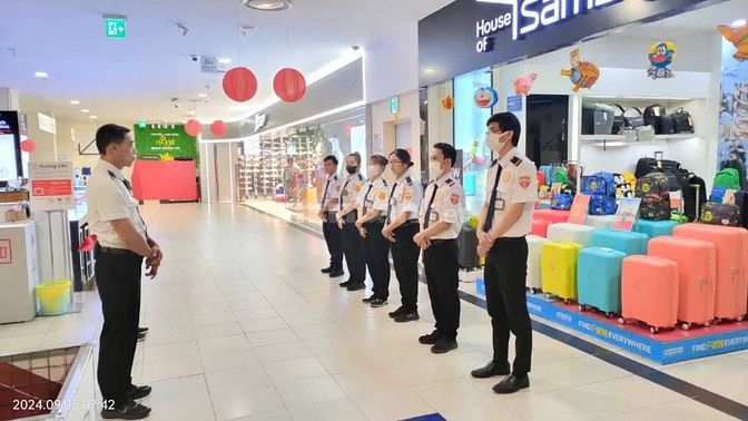 TUYỂN BẢO VỆ VÒNG NGOÀI BÃI XE LOTTE MART QUẬN 7