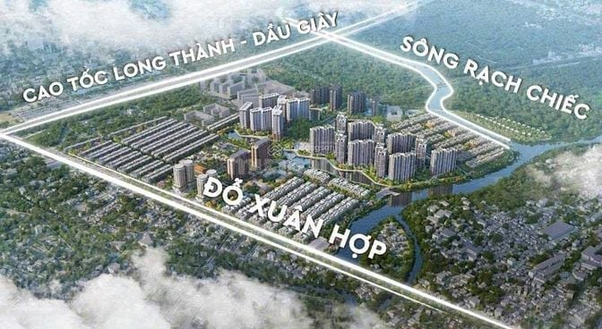 Bán 5 nền KĐT Nam Rạch Chiếc, MT Đỗ Xuân Hợp, Quận 2.Ngay Global City 