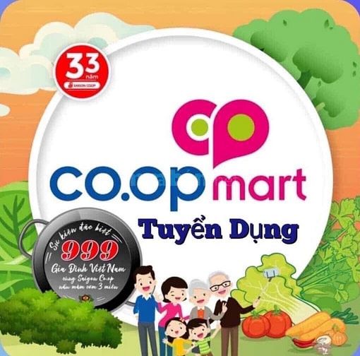 HỆ THỐNG COOP.MART TUYỂN GẤP 5 NHÂN SỰ 