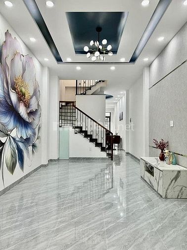 3,5 x 14 , 2 lầu 4pn , Sổ hồng hoàn công , nhà mới gần aeon 5ty9 tl 
