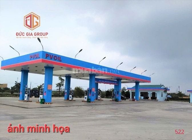 Bán cây xăng 70 tỷ 4300m2 đất SKC mặt tiền 768 4 trụ bơm và sạc điện