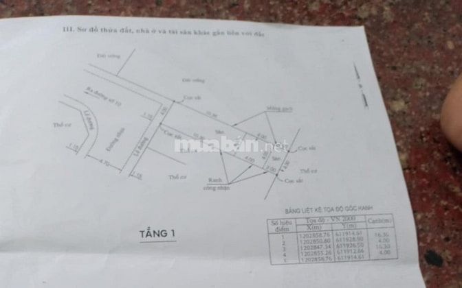 Bán lô đất ( 65,3m ) hẻm ô tô đường số 10, P. Linh Xuân, TP. Thủ Đức. 