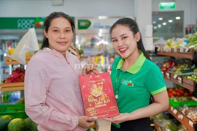 COOP FOOD TUYỂN GẤP NHÂN VIÊN BÁN HÀNG 