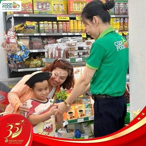 COOP FOOD TUYỂN GẤP NHÂN VIÊN BÁN HÀNG 