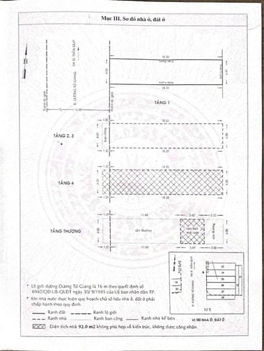 🌷 🌷 🌷 BÁN NHÀ MẶT TIỀN : 222 DƯƠNG TỬ GIANG - P. 4 - Q. 11 - HCM