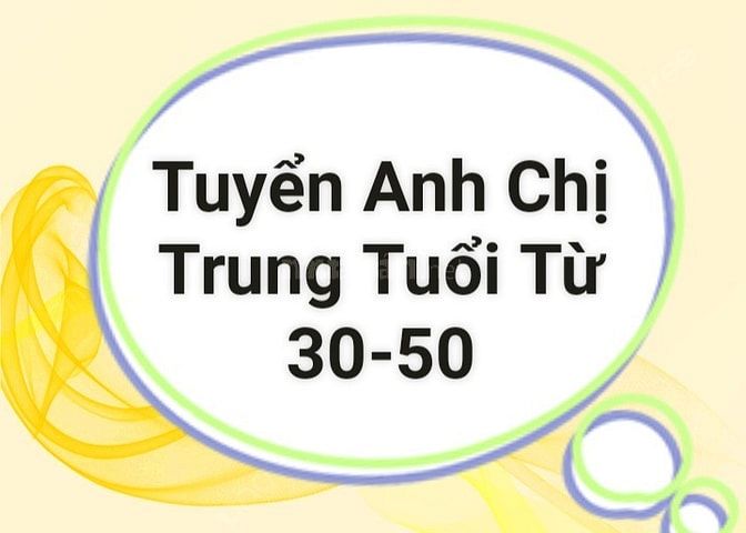 Việc Làm Dành Cho Người Lớn Tuổi từ 40 tuổi đến 60 tuổi 