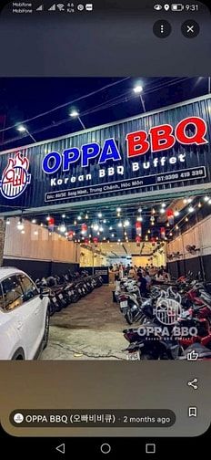 Sang nhượng nhà hàng OPPA BBQ - 66 Song Hành, Trung Chánh, Hóc Môn 