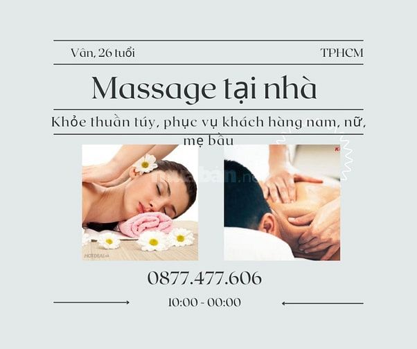 🌸 ** Dịch Vụ Massage Chuyên Nghiệp - Em Vân** 🌸