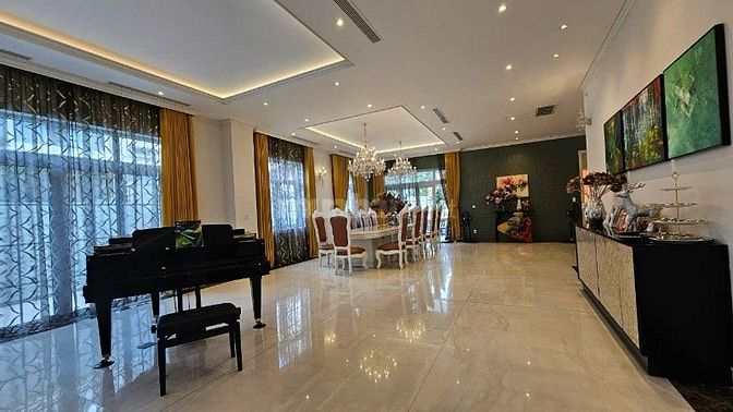 Định cư giảm 50tỷ Bán gấp Dinh thự VIP 800m2 Hồ bơi Thảo Điền 1 Quận 2