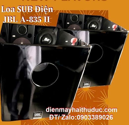 Loa Sub Woofer JBL A-835 II công suất 250W vừa dùng Karaoke gia đình