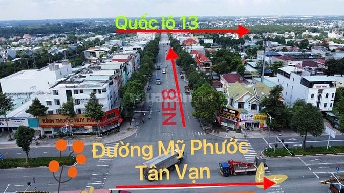 Bán nhà Mỹ Phước 3 – nhà 4 lầu đường trục chính 62m