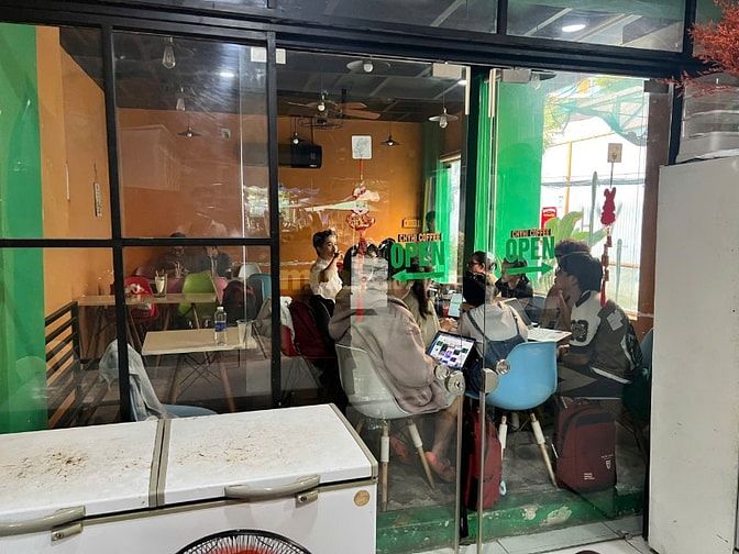 sang quán cafe mặt tiền ngay đại học Văn Lang Gò Vấp