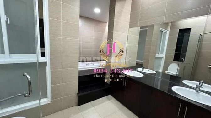 🏠 Cho thuê biệt thự thiết kế hiện đại, Hầm trệt 2 lầu, ST, 4 PN