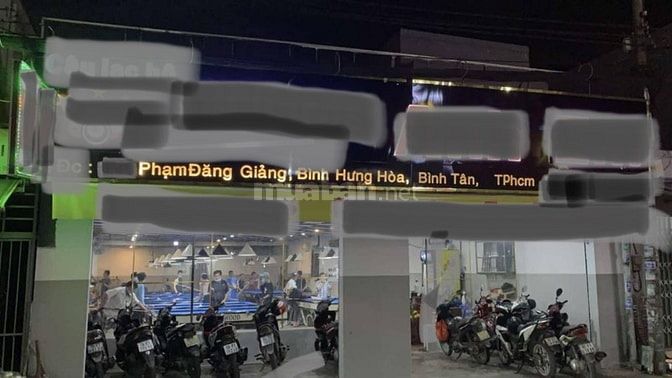 Sang quán Bida 9x27 mt Phạm Đăng Giảng-Bình Tân, thuê chỉ 30tr/tháng