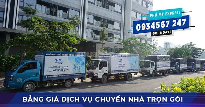 Bảng giá Dịch vụ chuyển nhà trọn gói giá rẻ tại TPHCM