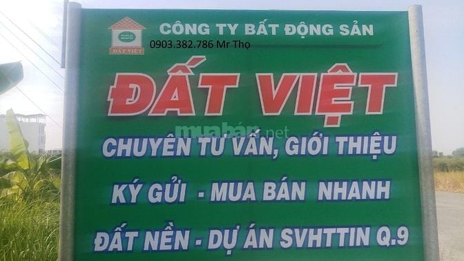 kẹt tiền bán nhanh đất nền dự án KDC SVHTT quận 9