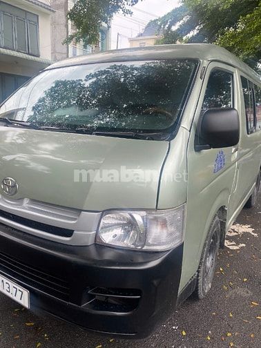 Toyota Hiace VAN 3 GHẾ 900KG 2009 KHÔNG GIỜ CẤM