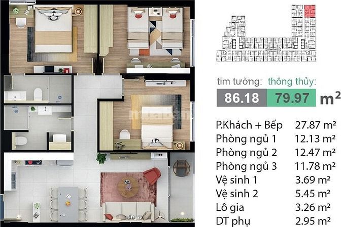 Cho thuê gấp căn hộ Carillon 7 - Giá rẻ nhất khu vực - Cạnh Đầm Sen