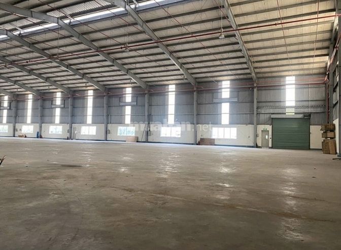 Cho thuê kho xưởng KCN Long Hậu, Long An, kv: 5.000m2, xưởng: 3.200m2