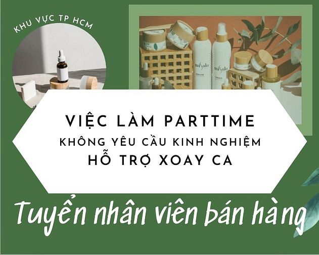 Tuyển nhân viên bán hàng tại store quận Phú Nhuận- Việc làm sinh viên