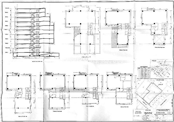 Tòa nhà cao ốc mt Phan Tôn, Q1, 659m2 đất giá 220 tỷ, 1 hầm + 8 tầng