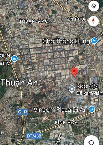 Nhà MT kinh doanh 5m x 30m, đường số 3, TP Thuận An,  B  Dương 