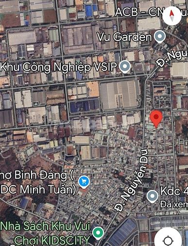 Nhà MT kinh doanh 5m x 30m, đường số 3, TP Thuận An,  B  Dương 