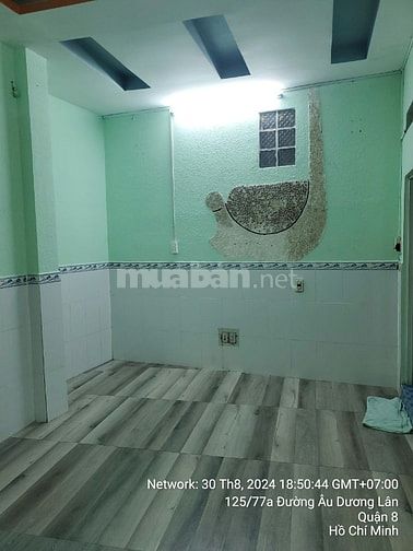 Cho thuê phòng riêng từ 15m2 đến 30m2 tại 322 Âu Dương Lân, Q8