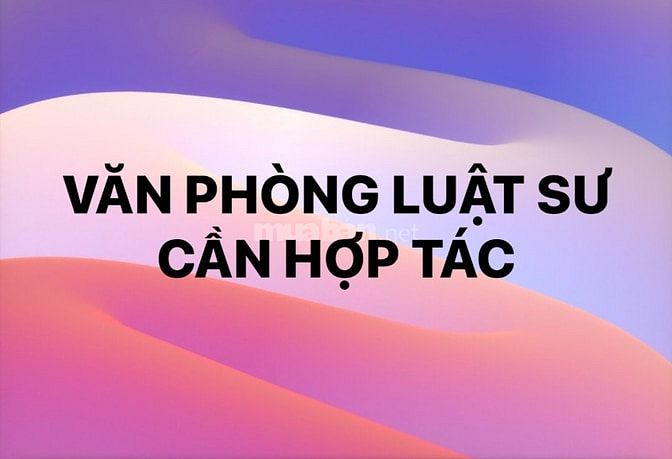 VĂN PHÒNG LUẬT SƯ  CẦN HỢP TÁC