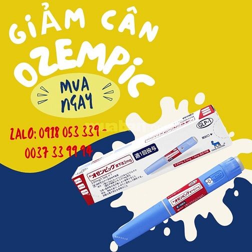 BÚT TIÊM GIẢM MỠ, GIẢM CÂN OZEMPIC NHẬT 