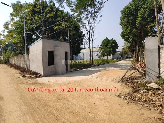 Cho thuê đất làm nhà xưởng tại Đồng Trạng, Sơn Tây, diện tích 2700m²