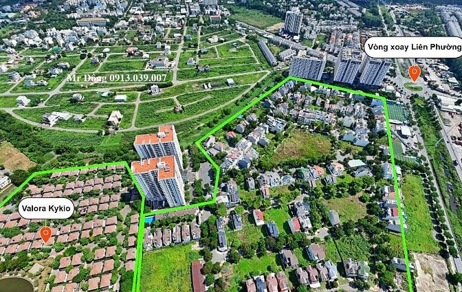 Đất biệt thự Vườn KDC Khang An Phú Hữu Rẻ 19% 400m2 Chỉ 14 tỷ 500 View