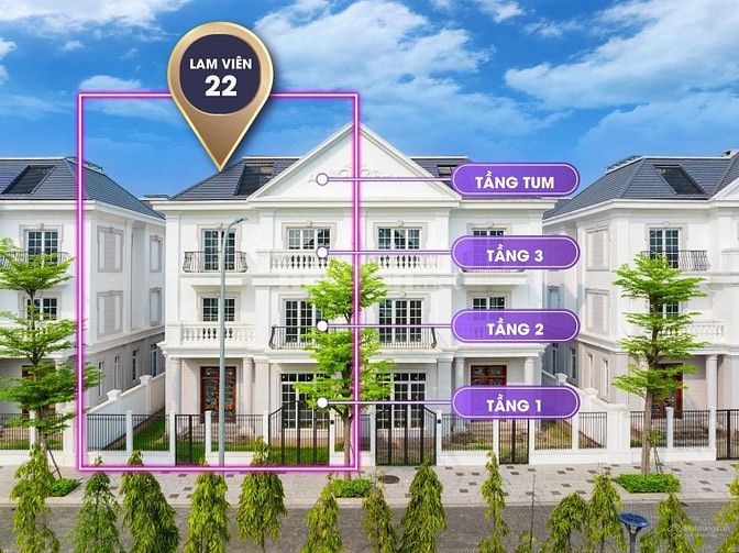 Biệt thự song lập view công viên - Sát UBND Gia Lâm- Công viên 32ha