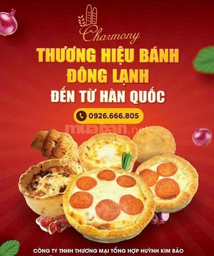 BÁNH ĐÔNG LẠNH CHARMONY tuyển NVKD, kế toán, Marketing