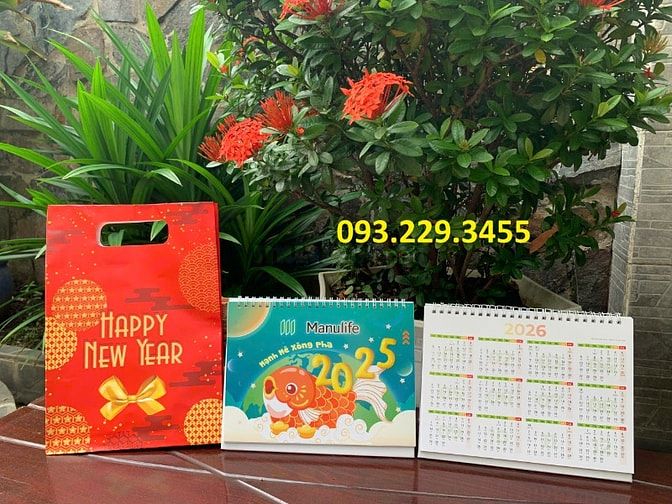 Shop nhận đặt lịch Tết 2025 (Lịch bàn&Lịch tường &Lịch BLOC)