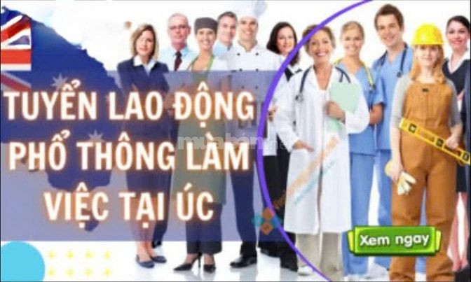 ❤️Cần tuyển lao động xây dựng ốp lát đi Úc lương 150tr/tháng❤️