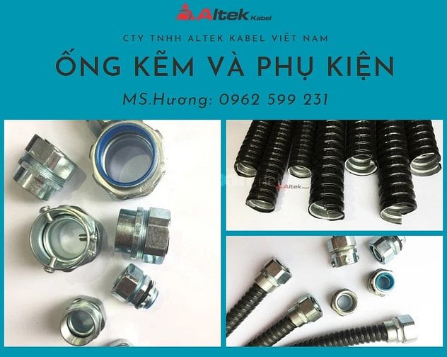 Ống ruột gà lõi thép giá sỉ / Ống kẽm đàn hồi 