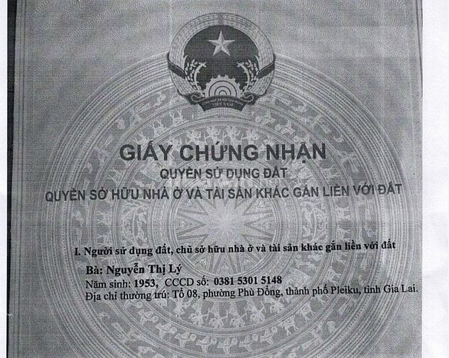 THÔNG BÁO BÁN ĐẤU GIÁ TÀI SẢN NGÂN HÀNG MSB_PHÙ ĐỔNG, PLEIKU, GIA LAI