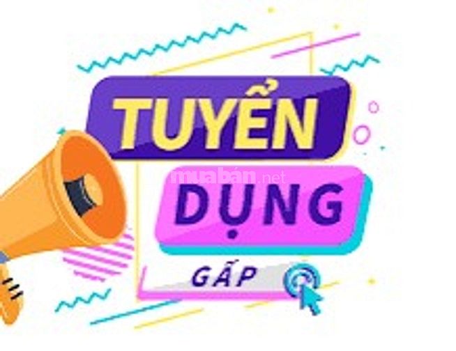 CẦN TUYỂN GẤP NAM/NỮ L ĐPT LÀM TẠI TPHCM