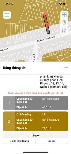 🌷 🌷 🌷 BÁN NHÀ MẶT TIỀN : 1012 ĐƯỜNG HẬU GIANG - P. 12 - Q. 6 - HCM